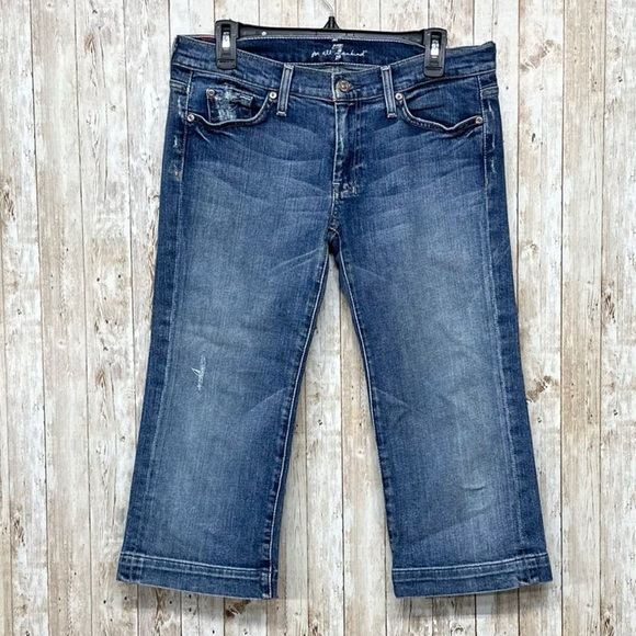 7FAM Dojo Cropped Jeans [7065] - Picture 1 of 11